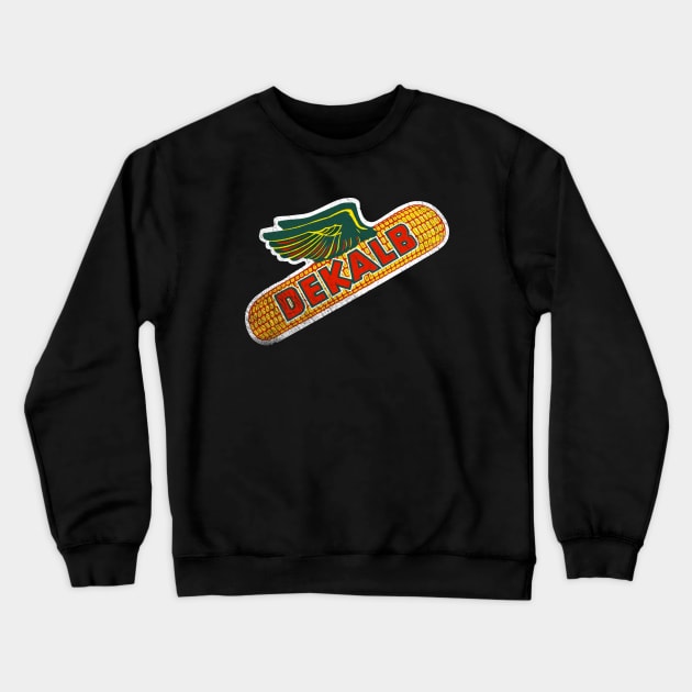 Dekalb Corn Seed USA Crewneck Sweatshirt by Midcenturydave